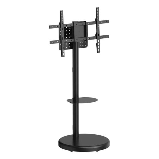 Soporte TV AISENS con ruedas, para 37-86”, acero, ajuste vertical y bandeja DVD