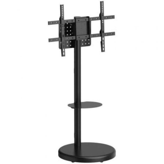 Soporte TV AISENS con ruedas, para 37-86”, acero, ajuste vertical y bandeja DVD