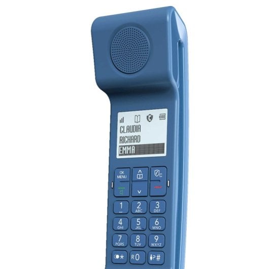 Teléfono inalámbrico Alcatel con bloqueo de llamadas, manos libres y agenda 100 contactos