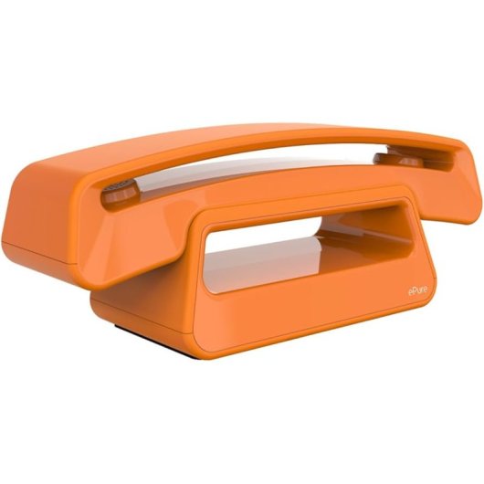 Téléphone sans fil emblématique Alcatel ePure avec blocage des appels, grand écran et appels mains libres