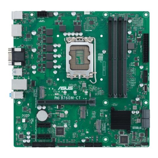 Carte mère ASUS PRO B760M-CT-CSM B760 LGA1700 DDR5 micro ATX 4xSATA 2xM.2