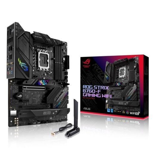 Carte mère ASUS B760-F LGA1700 ATX ROG Strix WiFi 6E Bluetooth 5.3 PCIe 5.0