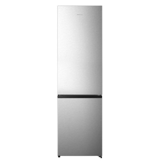 Frigorífico Hisense Combi No Frost 201cm 336L A Inox Puertas Reversibles Rápido Enfriamiento