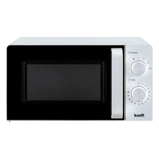Microondas Kunft KMW-4459 20L 700W 6 niveles Temporizador Descongelación Puerta tirador