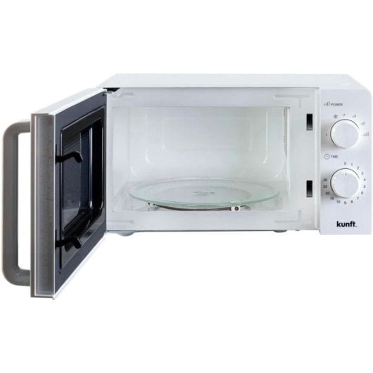 Microondas Kunft KMW-4459 20L 700W 6 niveles Temporizador Descongelación Puerta tirador