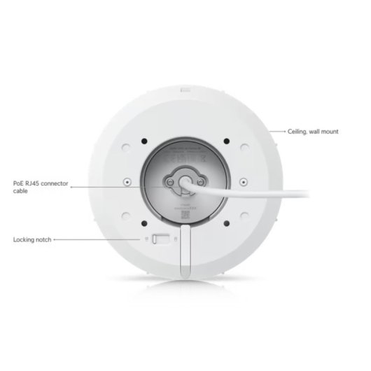 Câmara de Segurança Ubiquiti AI Turret PoE+ 8MP 1.8mm Exterior IP66 Visão Noturna IA