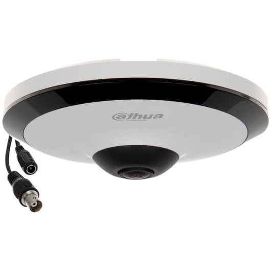 Cámara ojo de pez Dahua DH-HAC-EW2501P-0140B 5MP 1.4mm Micrófono IR 10m Interior HDCVI