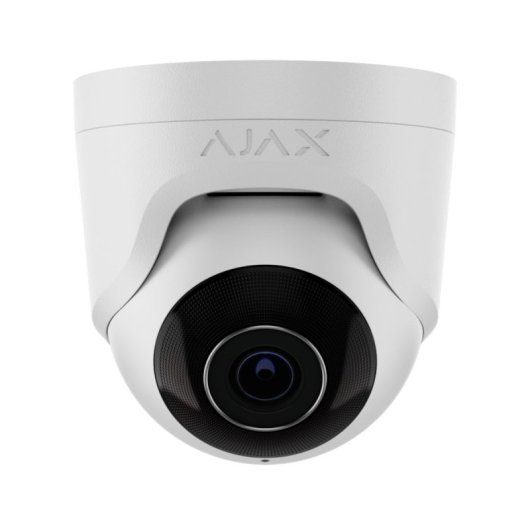 Cámara de Seguridad Ajax AJ-TURRETCAM-8-0400-W 8MP 4mm PoE Ultra HD IA Exterior IP65