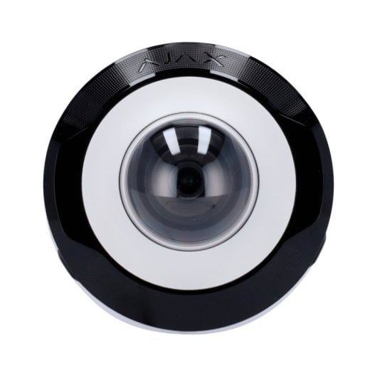 Caméra de sécurité extérieure Ajax DomeCam Mini PoE 5MP 4 mm avec vision nocturne IA