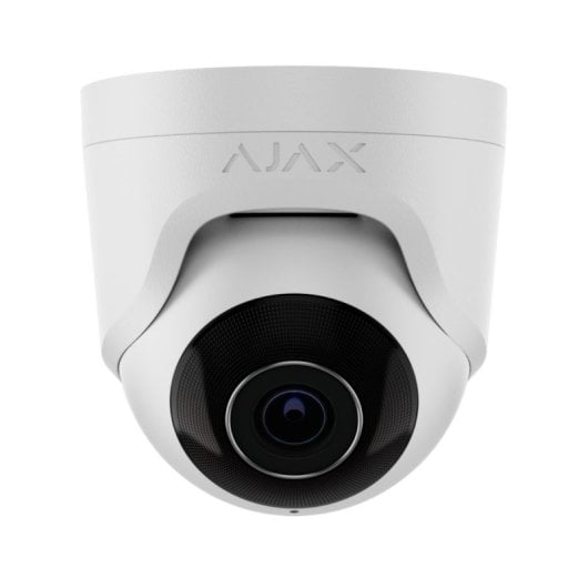 Cámara Ajax TurretCam 8MP 2.8mm PoE Exterior 4K Visión Nocturna IA IP65