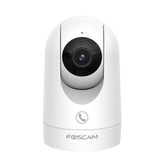 Caméra de surveillance Foscam R8M 4K Vision Nocturne Intérieure IA Contrôle Vocal Audio Bidirectionnel
