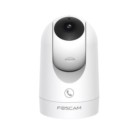 Caméra de surveillance Foscam R8M 4K Vision Nocturne Intérieure IA Contrôle Vocal Audio Bidirectionnel