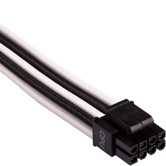 Kit de cables sleeved Corsair Premium PRO blanco/negro triple blindaje para fuentes modulares