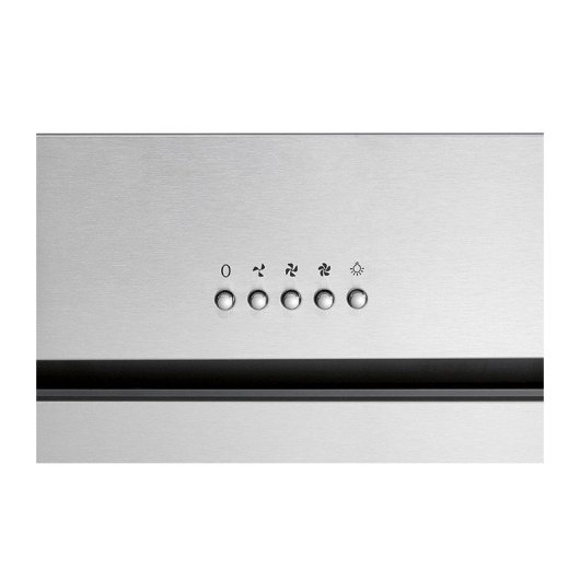 Campana extractora Bomann DU 773 IX Recirculación/Conducto 60cm iluminación LED acero inox