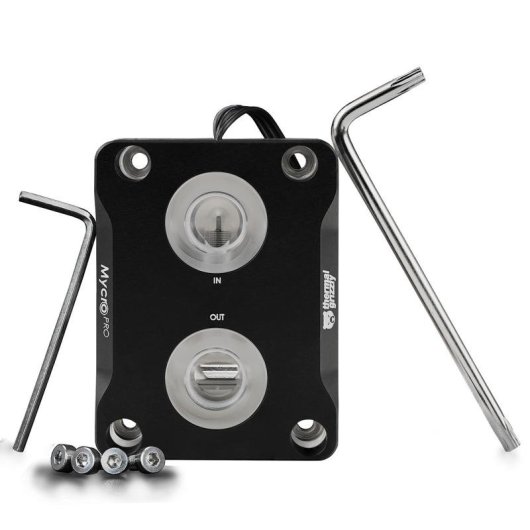 Thermal Grizzly Mycro Direct-Die Pro RGB Bloco de Refrigeração Líquida em Cobre Niquelado para LGA1700