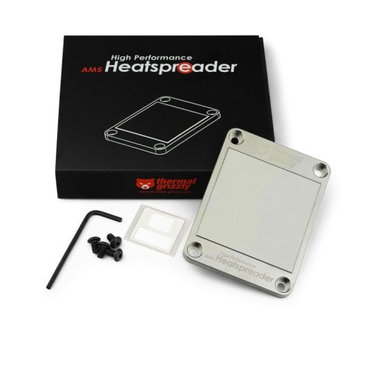 Plaque de refroidissement Thermal Grizzly AM5 pour AMD Ryzen 7, cuivre nickelé haute performance