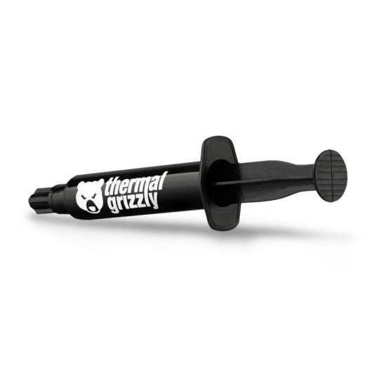 Pâte thermique Thermal Grizzly 6 ml grattoir en oxyde d'aluminium noir inclus
