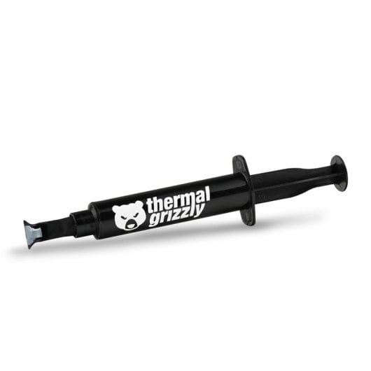 Pâte thermique Thermal Grizzly 6 ml grattoir en oxyde d'aluminium noir inclus