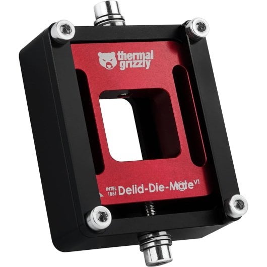 Herramienta Delidding Thermal Grizzly Intel 1851 Delid-Die-Mate V1 aluminio mejora disipación CPU LGA1851