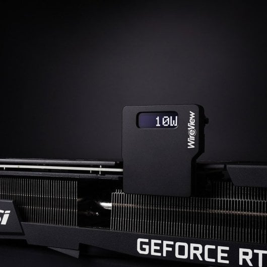 Compteur de puissance GPU Thermal Grizzly TG-WV-P28N, 2x PCIe 8 broches, écran OLED
