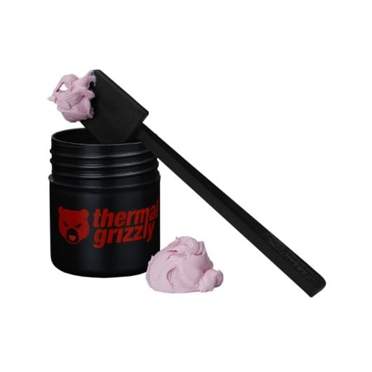 Pasta térmica Thermal Grizzly 40g con raspador, alta conductividad y embalaje plástico