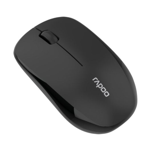 Mouse Rapoo wireless 1200 DPI ambidestro 3 tasti autonomia 12 mesi nero