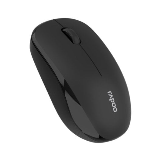 Mouse Rapoo wireless 1200 DPI ambidestro 3 tasti autonomia 12 mesi nero