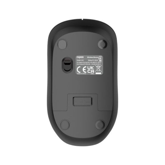 Mouse Rapoo wireless 1200 DPI ambidestro 3 tasti autonomia 12 mesi nero