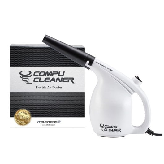 Compu Cleaner IT Dusters 500W 240V Negro Blanco con 6 cepillos