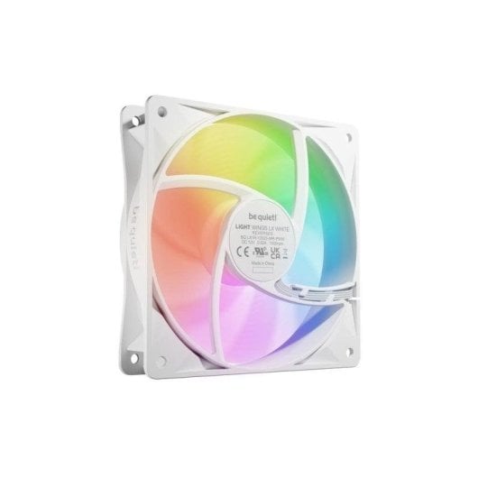 Ventilateur supplémentaire Be quiet Light Wings LX 120 mm 1500RPM RGB silencieux