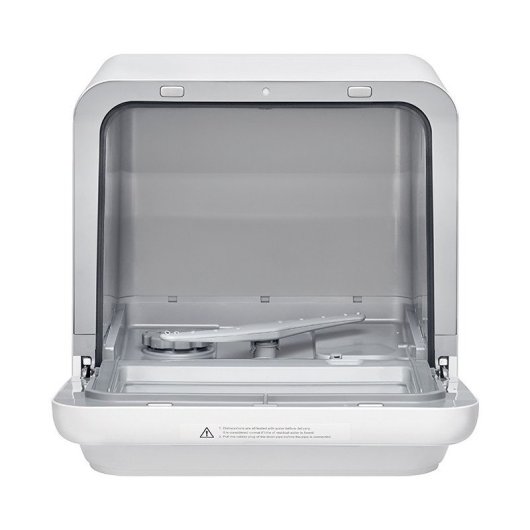 Geschirrspüler Bomann TSG 5701 2 Maßgedecke D LED Extra Dry Anti-Bac Kompakt 58 dB