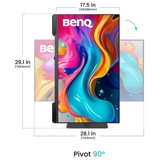 BenQ PV3200U 32" LED IPS UltraHD 4K AQCOLOR Delta E < 2 Callman Vérifié USB-C