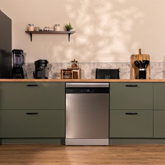 Lavavajillas Cecotec Bolero Aguazero 6800 14 cubiertos Clase A Inox