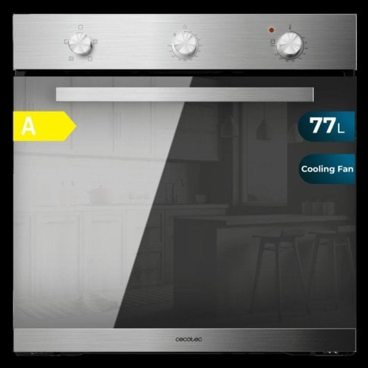 Herd Cecotec Bolero Hexa C136000 Mirror Time 77L Timer 2800W Dampfreinigung Glaskerntür