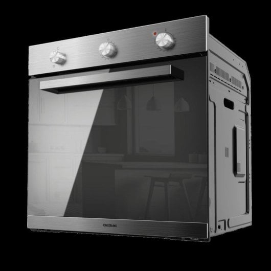 Herd Cecotec Bolero Hexa C136000 Mirror Time 77L Timer 2800W Dampfreinigung Glaskerntür