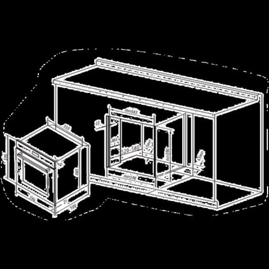 Herd Cecotec Bolero Hexa C136000 Mirror Time 77L Timer 2800W Dampfreinigung Glaskerntür