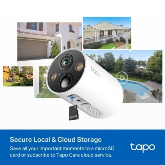 TP-Link Tapo TC40 IP-Sicherheitskamera, kabellos, Innen/Außen, Full HD, IR 30 m, Alexa/Google Home