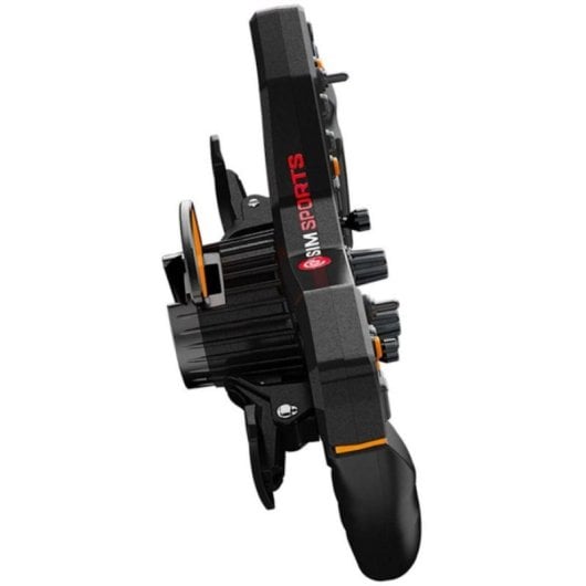 Asetek SimSports Forte Formula 25-Tasten-Lenkrad mit Schnellverschluss, Aluminium, Carbonschwarz