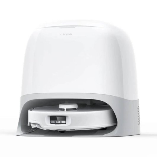 Robot Aspirador Roborock Q Revo Curv 6400 mAh con estación de autovaciado y mopa rotatoria