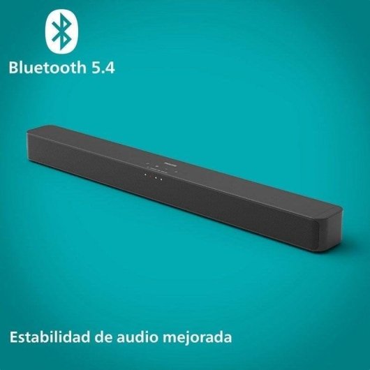 Barre de Sonido Philips TAB4000 2.0 30W Bluetooth HDMI ARC Noire