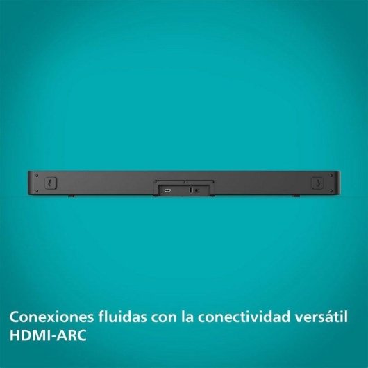 Barra de Som Philips TAB4000 2.0 30W Bluetooth HDMI ARC Preta