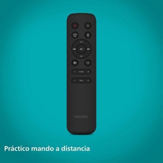 Barre de Sonido Philips TAB4000 2.0 30W Bluetooth HDMI ARC Noire