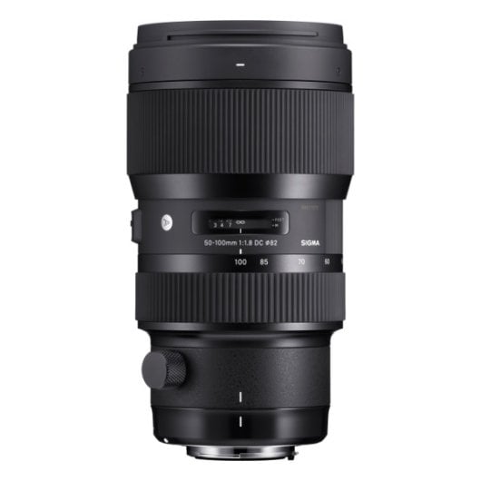 Sigma A 50-100 F1.8 DC HSM Nikon 21/15 Telezoomobjektiv 82 mm Schwarz