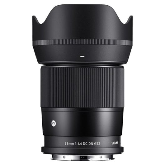 Objetivo Sigma 23mm F1.4 DC DN Contemporary Fujifilm X 13/10 AF Manual APS-C Negro