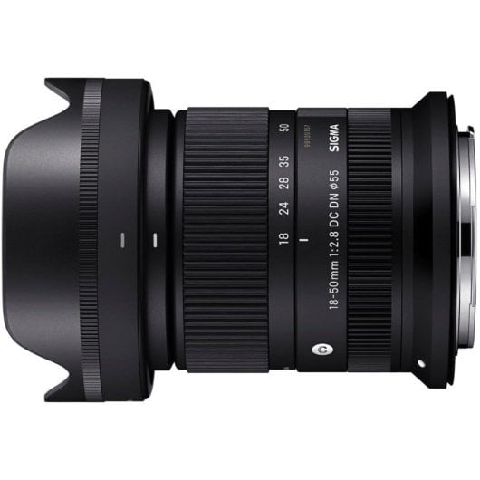 Objectif macro autofocus rapide Sigma 18-50 mm f/2,8 DC DN contemporain Canon RF-S 300 g