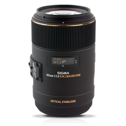 Objetivo Sigma 105mm F2.8 EX DG OS HSM Macro Estabilizador Nikon Negro