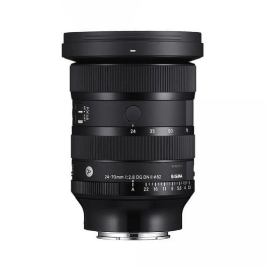 Objetiva Sigma 24-70mm f2.8 DG DN Art Sony E Full Frame 11 lâminas diafragma 82mm