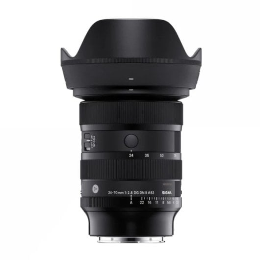 Objetiva Sigma 24-70mm f2.8 DG DN Art Sony E Full Frame 11 lâminas diafragma 82mm