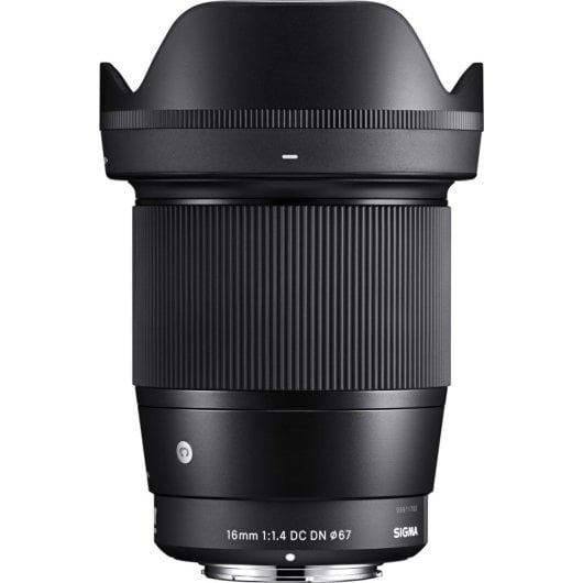 Objetiva Sigma 16mm F1.4 DC DN C Montagem Fujifilm X 16 elementos 67mm Preta