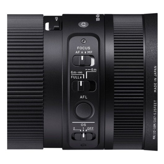 Objectif Sigma 100-400 mm F5-6,3 DG DN OS autofocus contemporain Fujifilm X 22/16